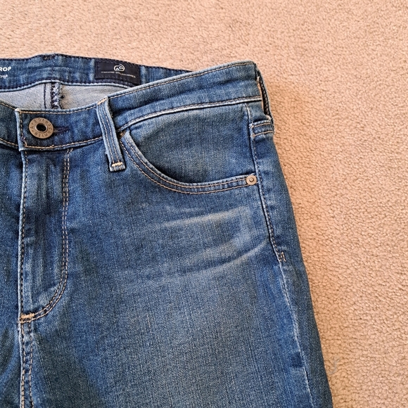 Adriano Goldschmied Jeans Womens 26 Blue The Prima Crop Mid Rise Cigarette Leg - Picture 4 of 12